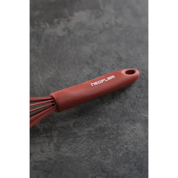 Венчик силиконовый Red, 28*8*8 см, Neoflam, изображение 2
