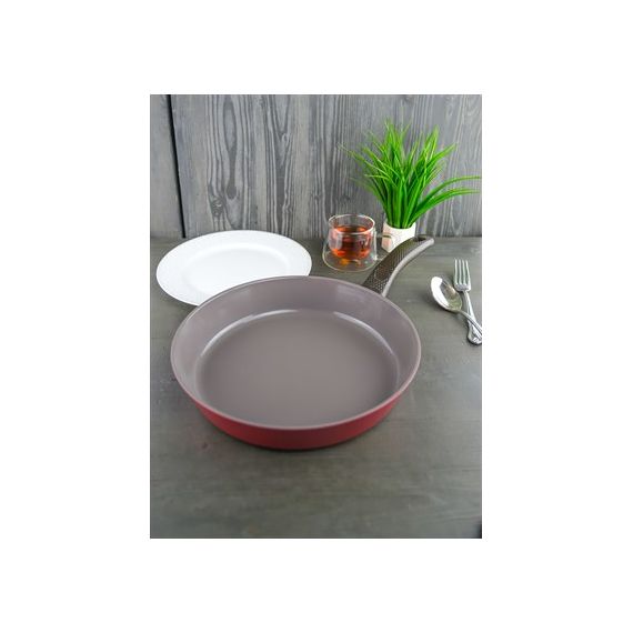 Сковорода для индукционных плит De Chef Bordo 28 см, Neoflam, изображение 3