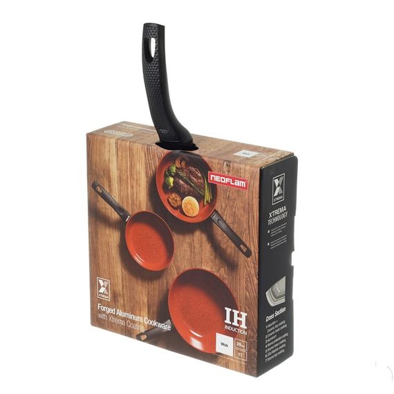 Сковорода вок для индукционных плит De Chef 28 см, Neoflam, изображение 2