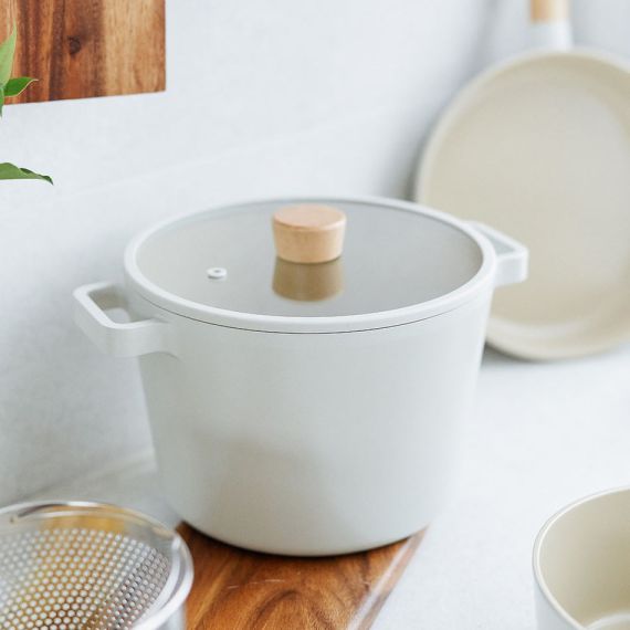 Кастрюля со стеклянной крышкой для индукционных плит Fika 2,2 л, 22 см, Neoflam, изображение 3