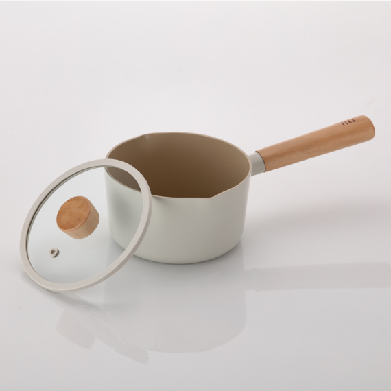 Ковш со стеклянной крышкой для индукционных плит Fika 1,4 л, 16 см, Neoflam, изображение 4