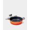 Жаровня со стеклянной крышкой для индукционных плит Orange 24 см, 2,8л, Neoflam, изображение 2
