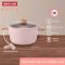 Кастрюля со стеклянной крышкой для индукционных плит Blossom 24 см, Neoflam