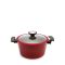 Кастрюля со стеклянной крышкой для индукционных плит De Chef Bordo 2,2 л, 20 см, Neoflam
