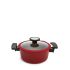 Кастрюля со стеклянной крышкой для индукционных плит De Chef Bordo 4,8 л, 24 см, Neoflam